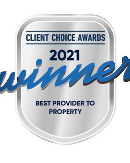 Client Choice Awards 2021 Winner for Best Provider to Property