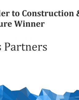 BRW Client Choice Award 2019 - Best Provider to Construction & Infrastructure