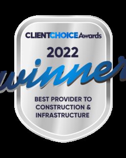 Winner Best Provide to Construction & Infrastructure 2022 Awards