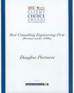 2009 BRW Client Choice Awards - Best Consulting Engineering Firm (Less than $50M)