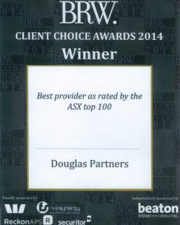 2014 BRW Client Choice Awards - Best Provider as rated by the ASX Top 100