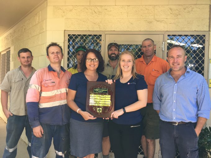 Douglas Partners Townsville wins the Branch Safety Culture Award for 2017